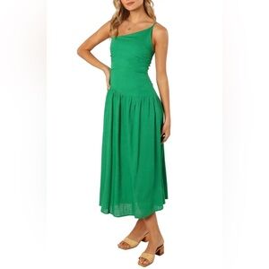 Shiloh Asymmetric Neck Dress NWT